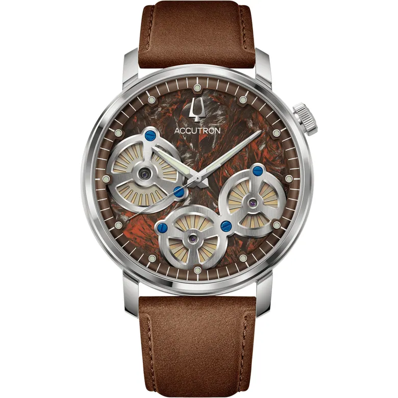 Accutron 26A214 Forged Carbon Brown