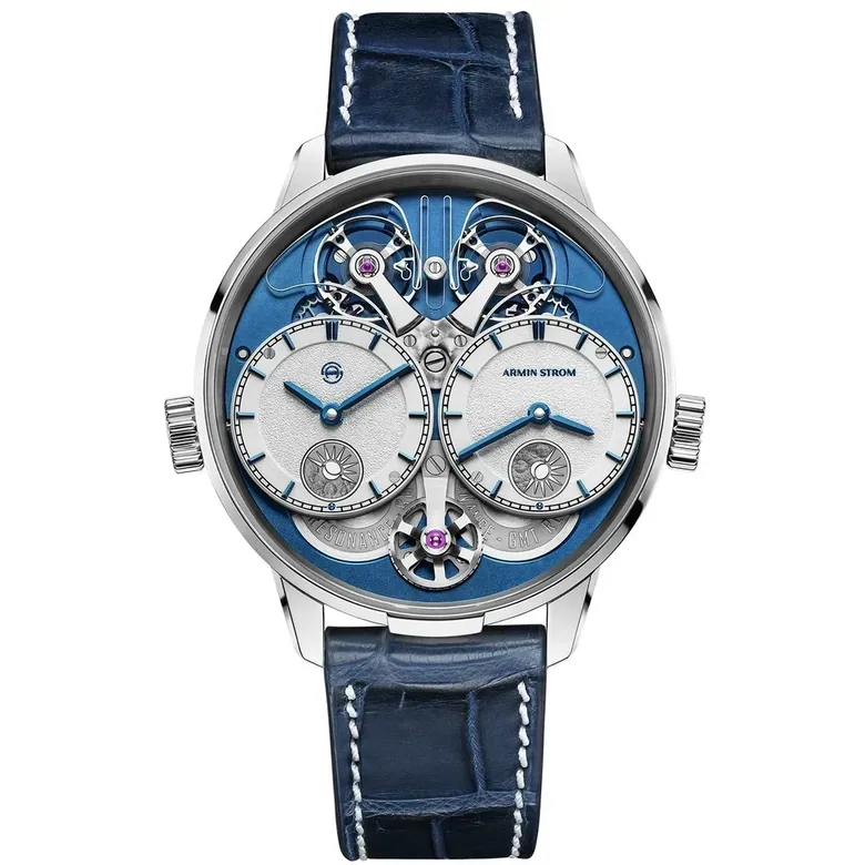 Armin Strom Dual Time GMT Resonance Manufacture Edition Blue ST26-DT.60