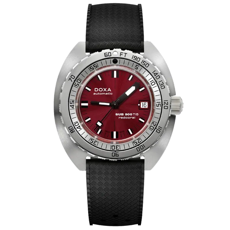 DOXA SUB 300 Ti5 Red Coral 823.50.161.20
