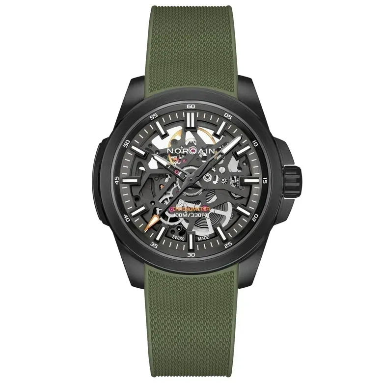 NORQAIN Independence Skeleton 40mm N3008.07B01.G01.R03