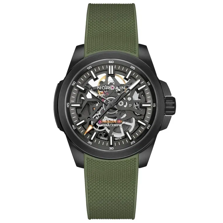 NORQAIN Independence Skeleton 40mm N3008.07B01.G01.R01