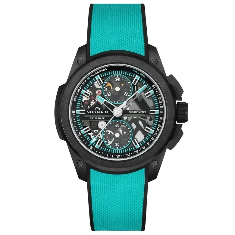 NORQAIN Wild One Skeleton Chrono 42mm N3002.40Q01.B07.R03