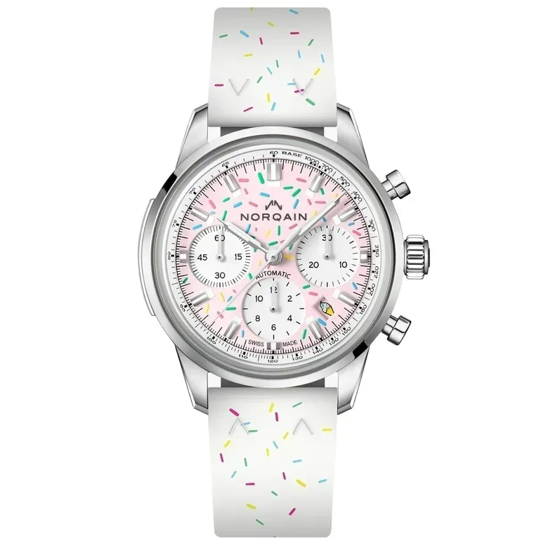 NORQAIN Freedom Chrono Enjoy Life "Sprinkles" 40mm N2201.19S04.K01.R01