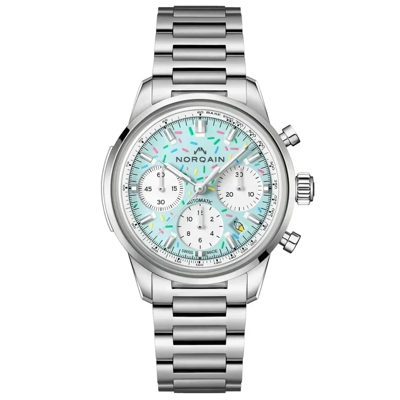 NORQAIN Freedom Chrono Enjoy Life "Sprinkles" 40mm N2201.19S04.A01.S01