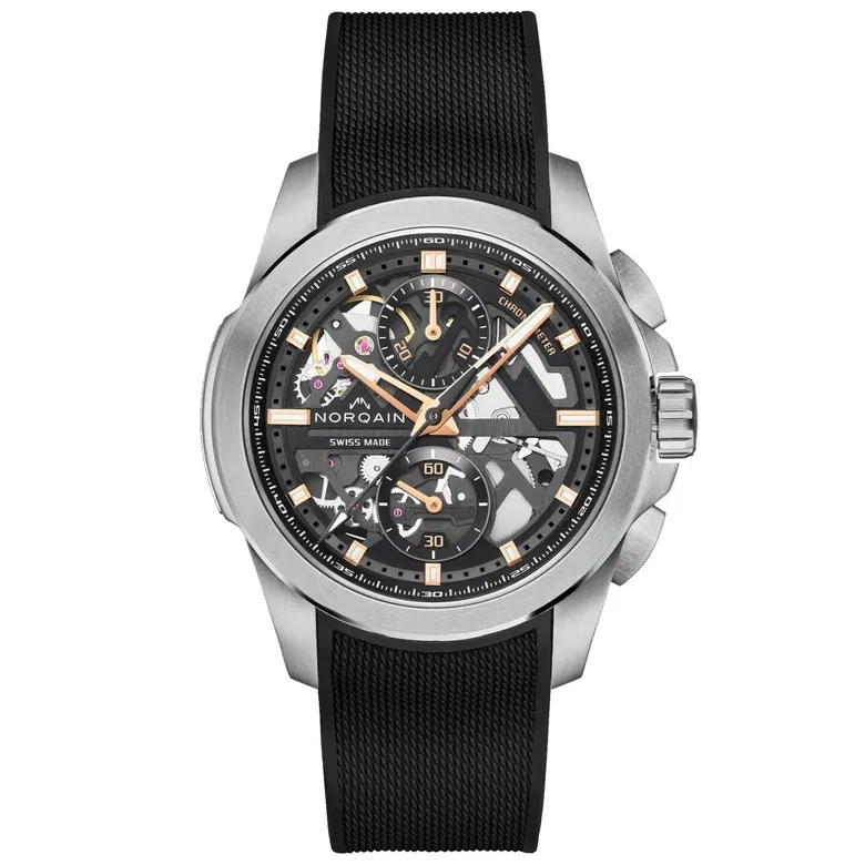 NORQAIN Independence Skeleton Chrono 42Mm N3200.40S01.B01.R01