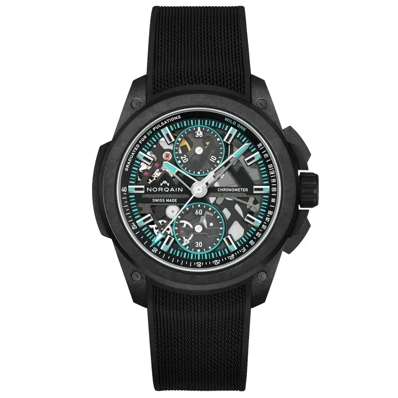 NORQAIN Wild One Skeleton Chrono 42Mm N3002.40Q01.B07.R02