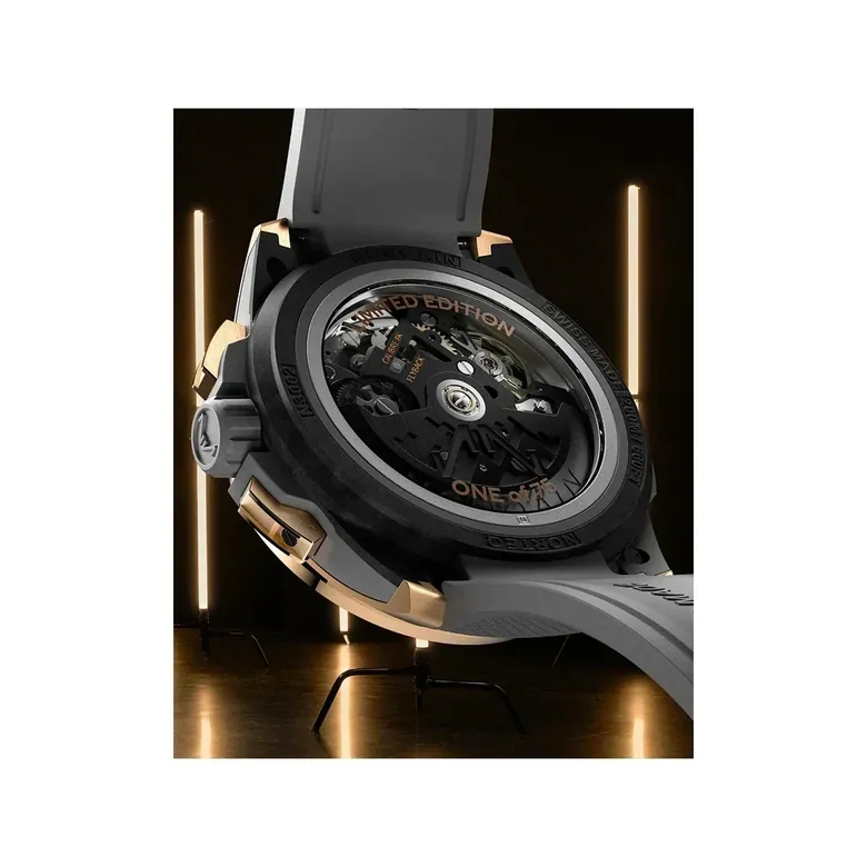 NORQAIN Wild One Skeleton Chrono Red Gold Limited Edition 42mm N3002.40G01.B01.R03