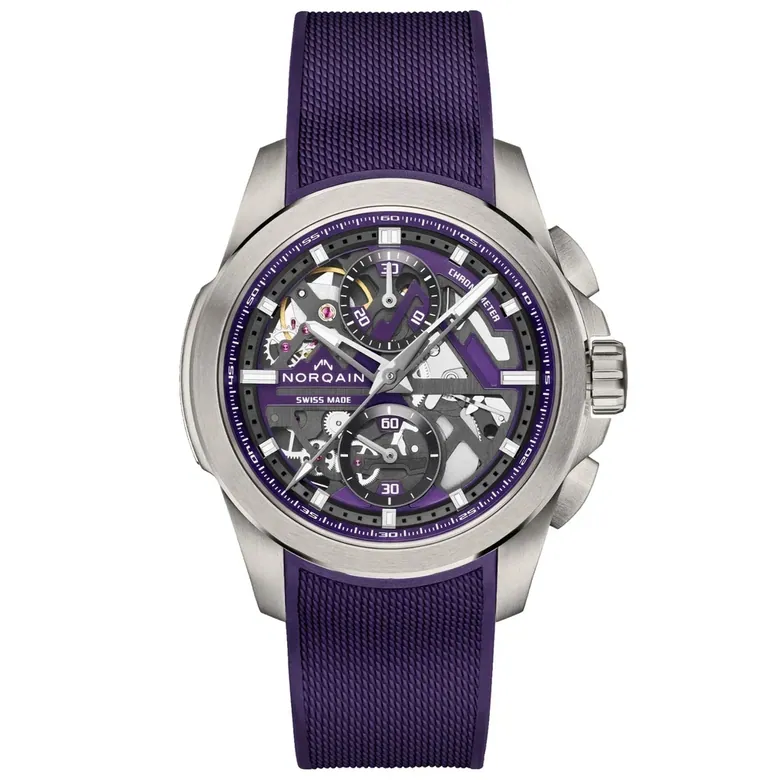 NORQAIN Independence Skeleton Chrono 42mm N3200.40T03.P01.R01