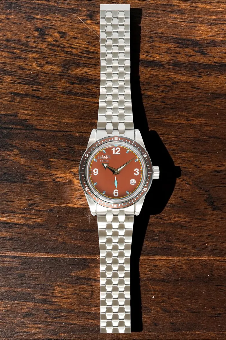 Lomax Rust Dive Watch — Swiss Movement | Assembled in America | Haven Watch Co.