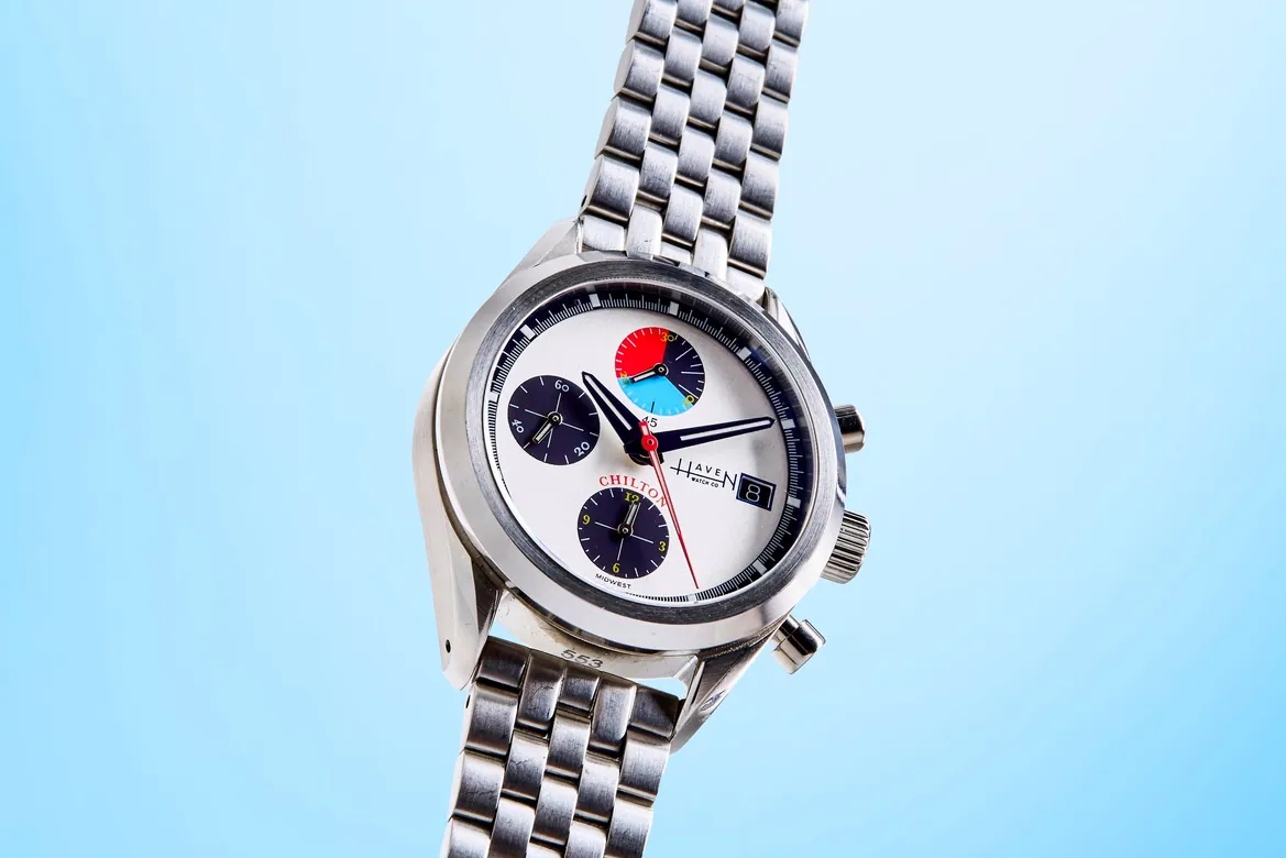 Chilton White Dial Chronograph – Mechanical Watch (38mm)