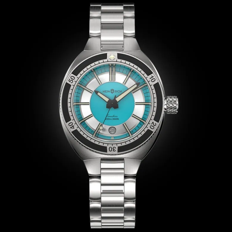 Taucher 2  - Cyan