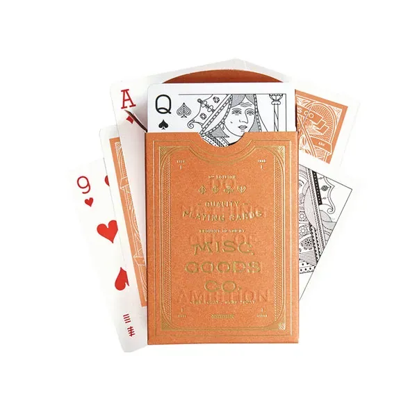 Sandstone Playing Cards
