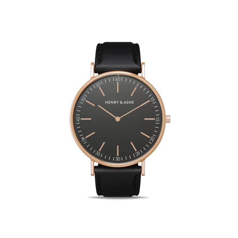 Newfield Midnight (Rose Gold/Black)