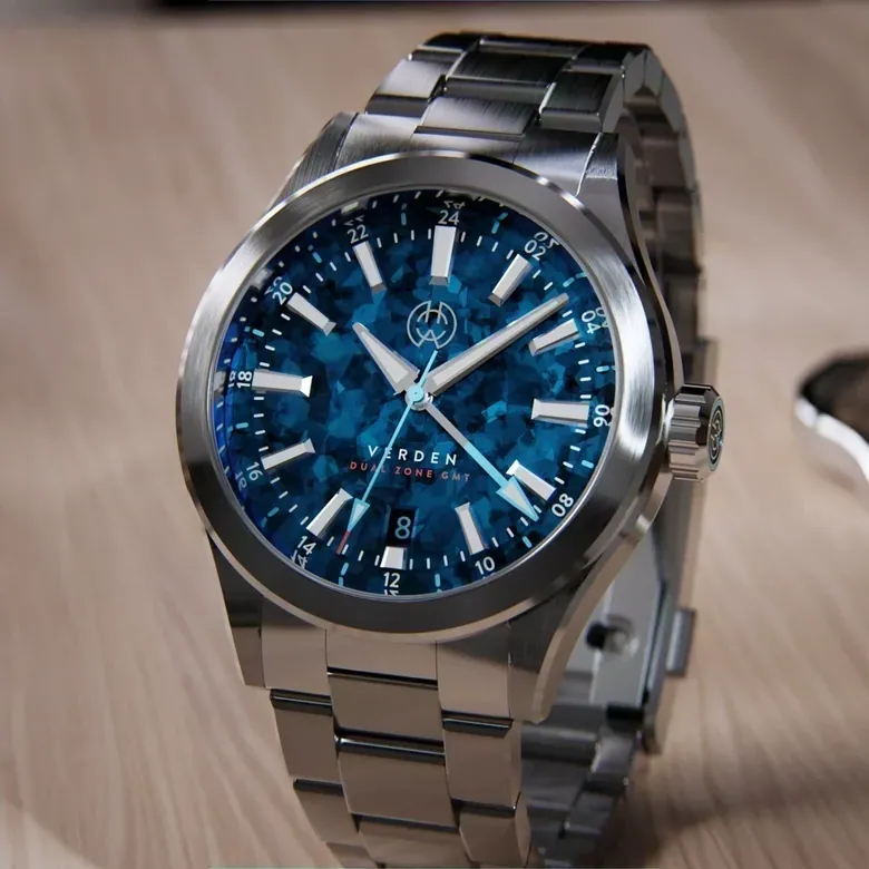 Verden GMT - Artemis Blue Titanium