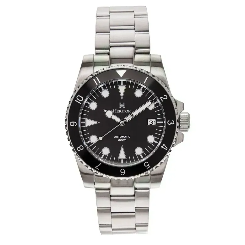 Heritor Automatic Luciano Bracelet Watch w/Date