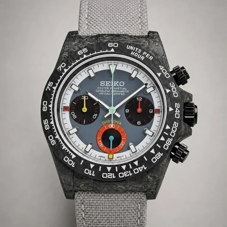 Custom Watch CW922 Forged Carbon Fiber Watch