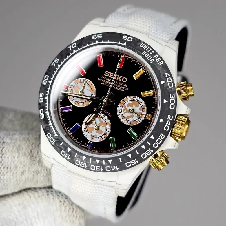 Custom Watch CW908 Forged Carbon Fiber