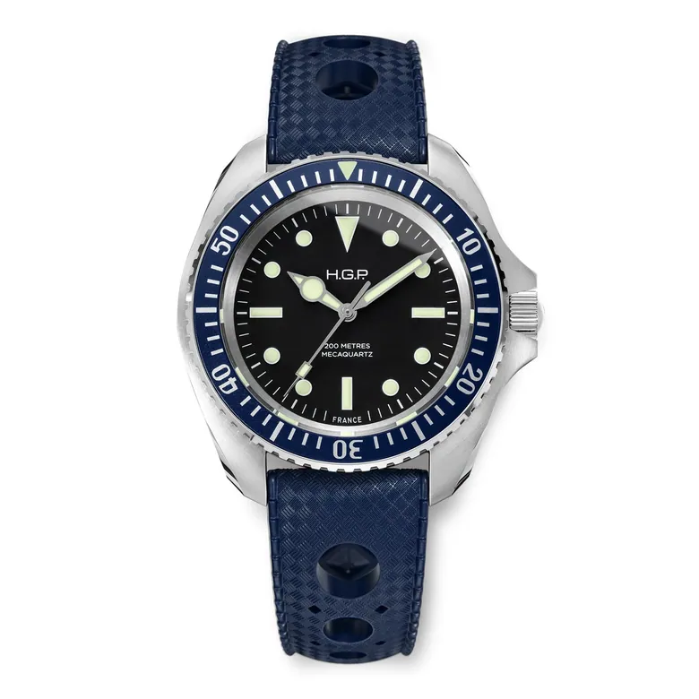 Diver 200M Mecaquartz Diving Watch - Blue