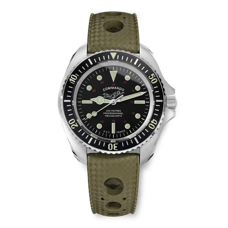 Diver 200M Mecaquartz Commando Diving Watch