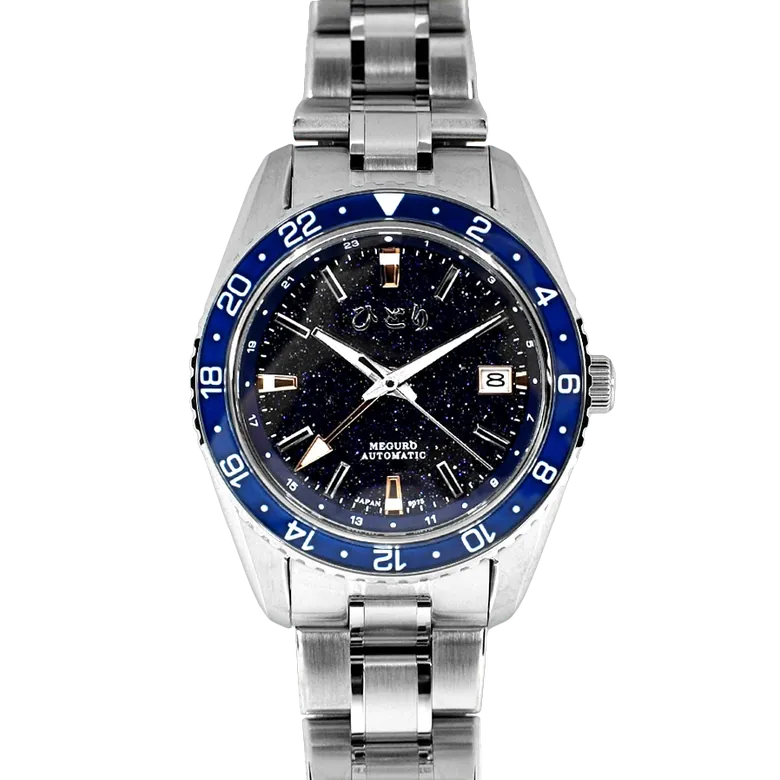 Meguro GMT Hoshizora Aventurine “銀冠” Silver Crown