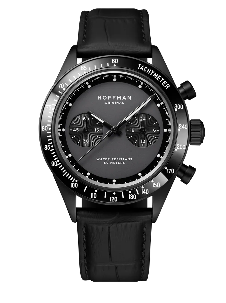 Chronograph 40mm - Black PVD | Midnight Dial | Sports Watch