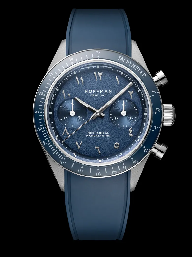 Chronograph 40mm - Steel | Dark Blue Dial | Mechanical Sports Watch