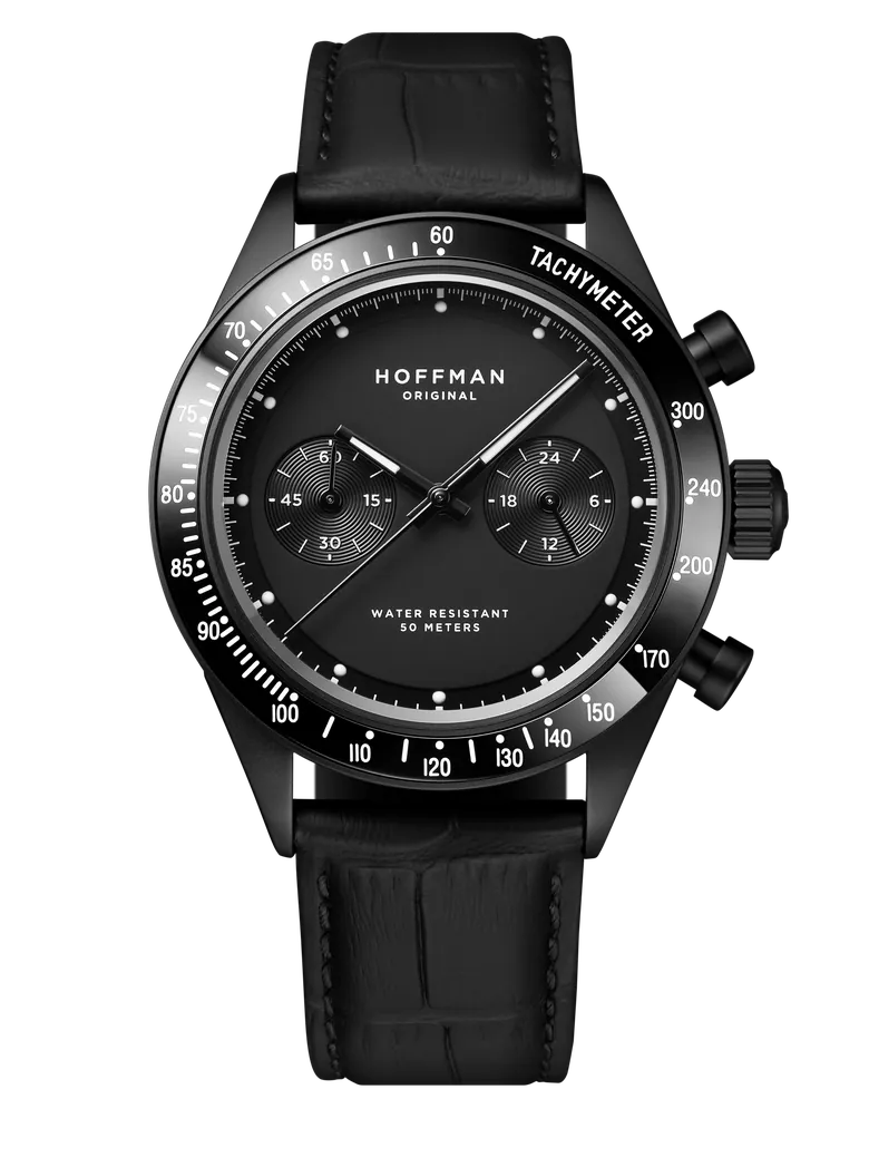Chronograph 40mm - Black PVD | Black Dial | Sports Watch