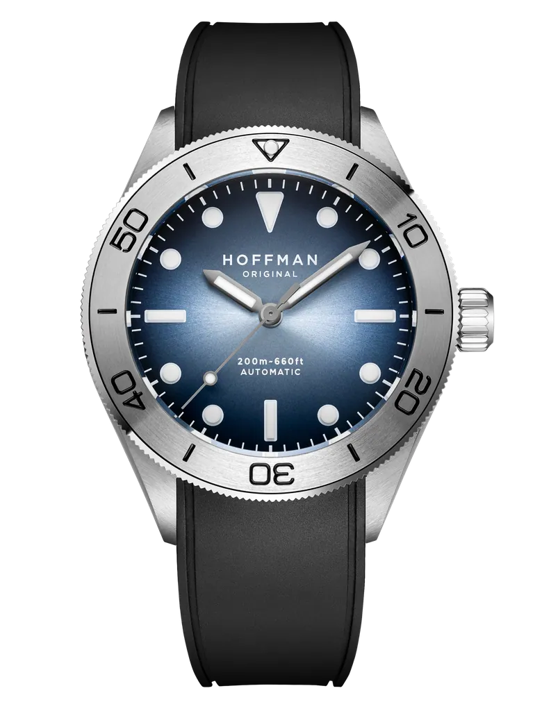 Diver's watch 40mm - Steel | Blue Dial | Sports Watch