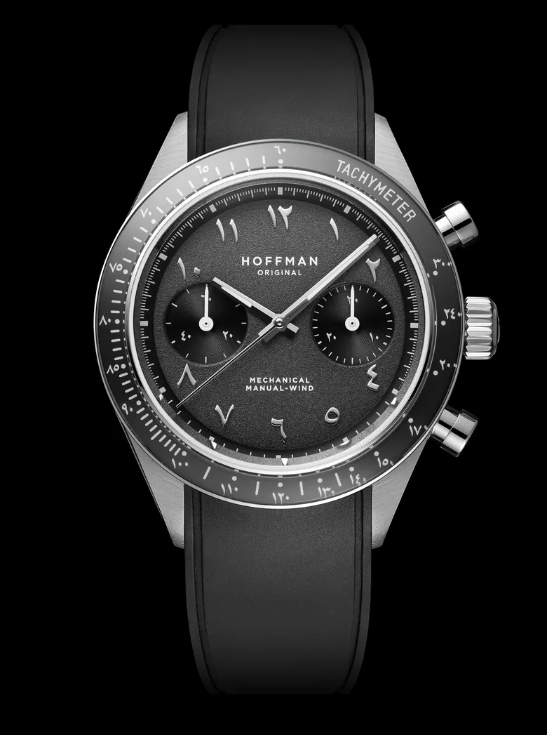 Chronograph 40mm - Steel | Dark Gray Dial | Mechanical Sports Watch