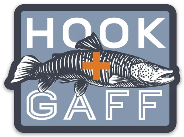 Brown Trout Blues Decal