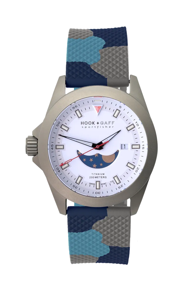 Sportfisher Moonphase - White Dial