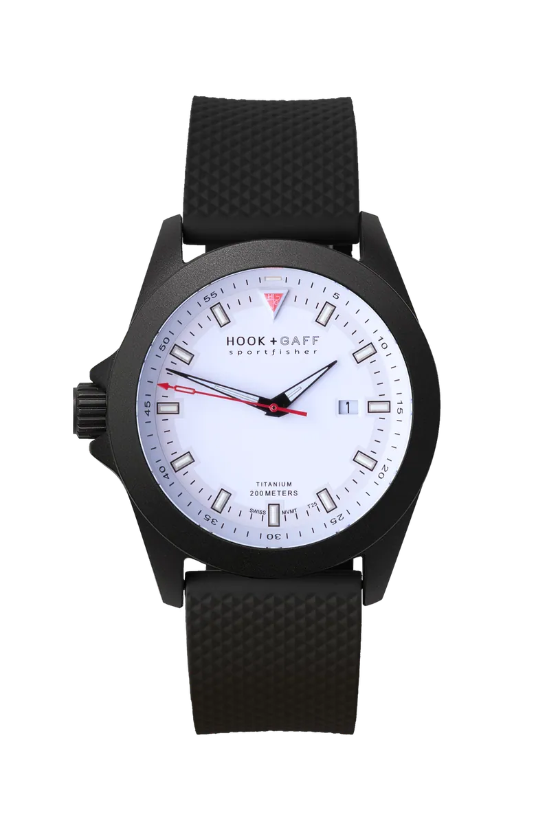 Sportfisher Black - White Dial