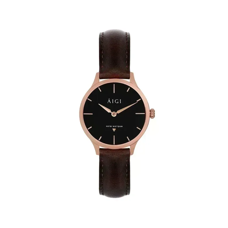SOLAR ECLIPSE 32MM - BROWN LEATHER