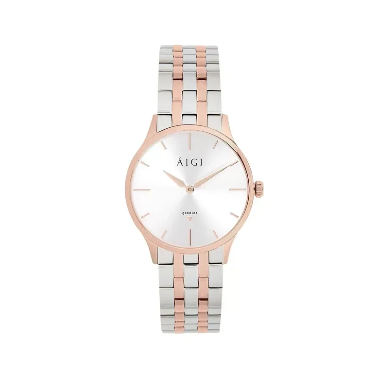 Glacier Rose 36mm Two-Tone Watch