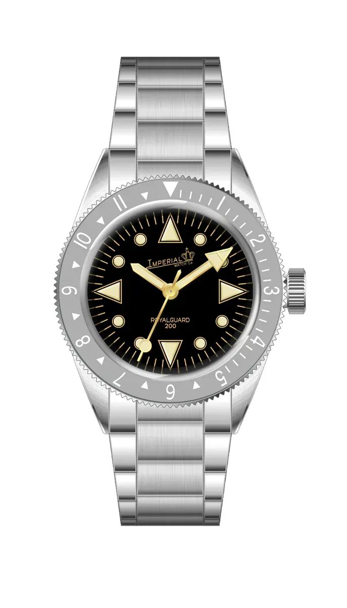 Imperial Watch Co. X Odokadolo Collab - "Silver Fox"