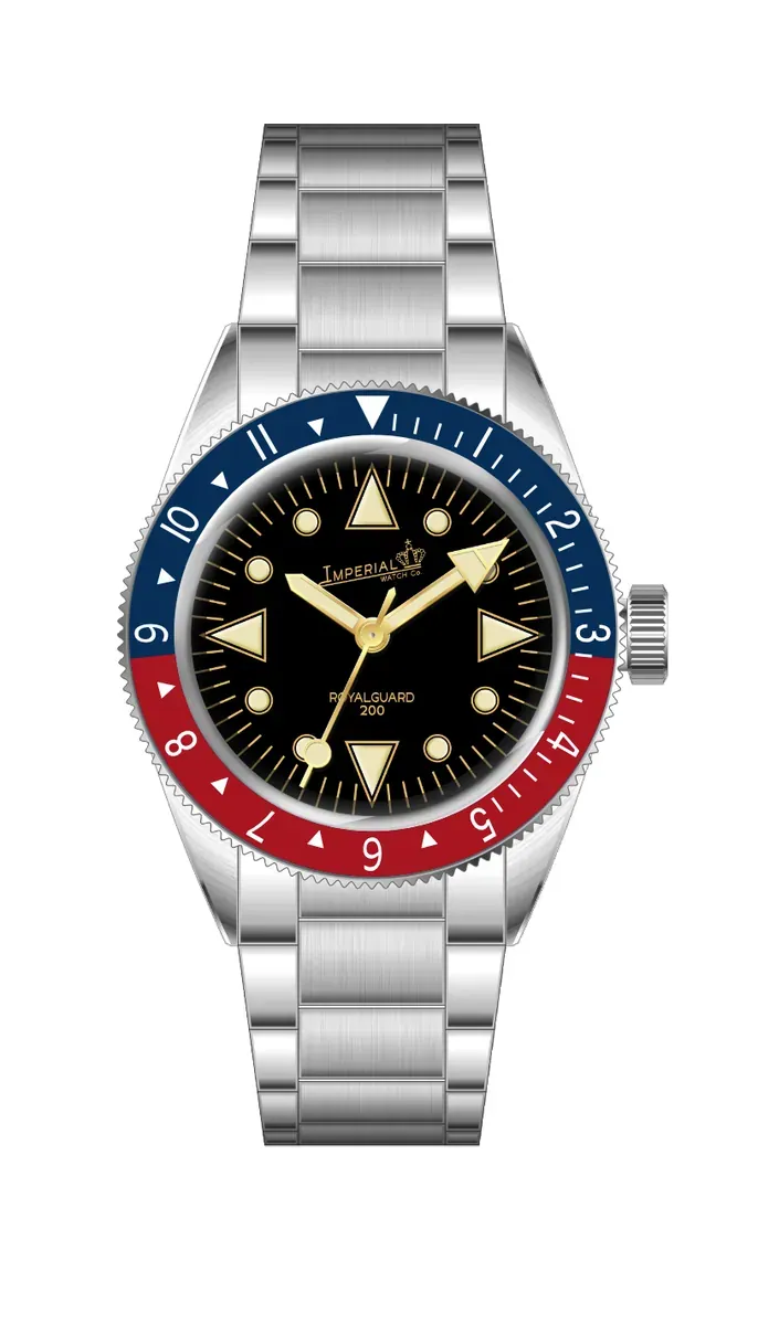 Imperial Watch Co. X Odokadolo Collab - "Crimson Sky"
