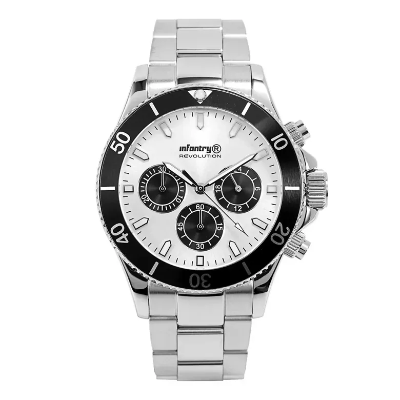 ESSENTIAL - The Chrono (Silver) - Chronograph Watches