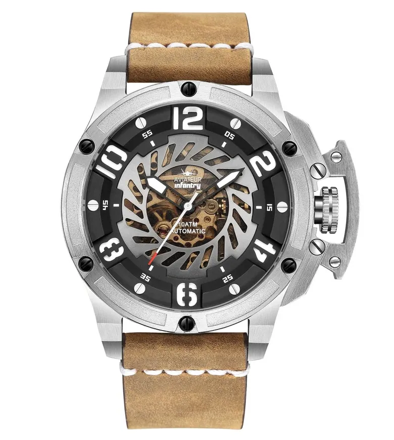 AVIATEUR - The Skeleton thunderbird - Automatic Aviation Watches