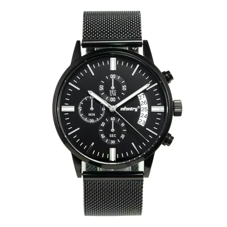 ESSENTIAL - The Chrono (Black) - Chronograph Watches