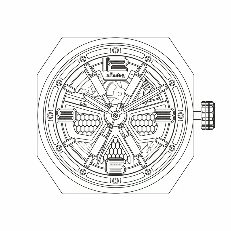 MOD 47 Interchangeable Watch Movement