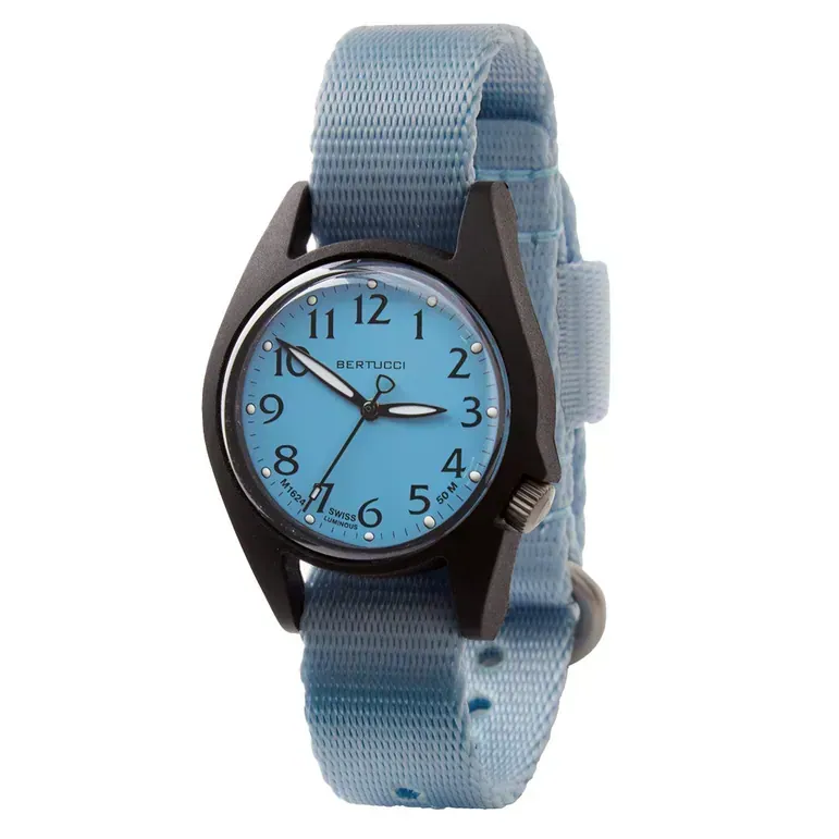 Bertucci M-2RA Women's Field Watch with Aquamarine Dial #18510