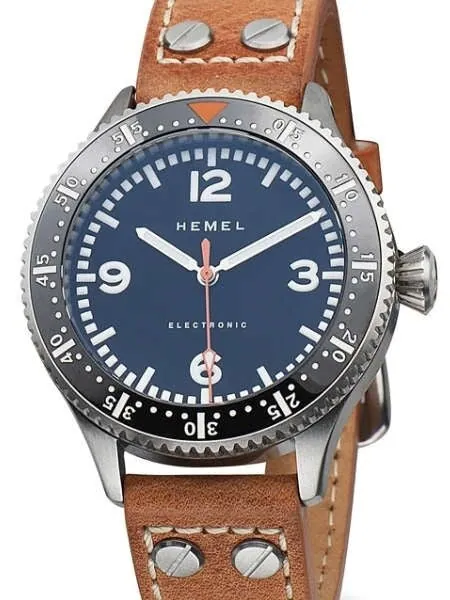 HEMEL Stratus Electronic Watch with Smooth Sweeping 60 Seconds Hand and AR Sapphire Crystal #HF6