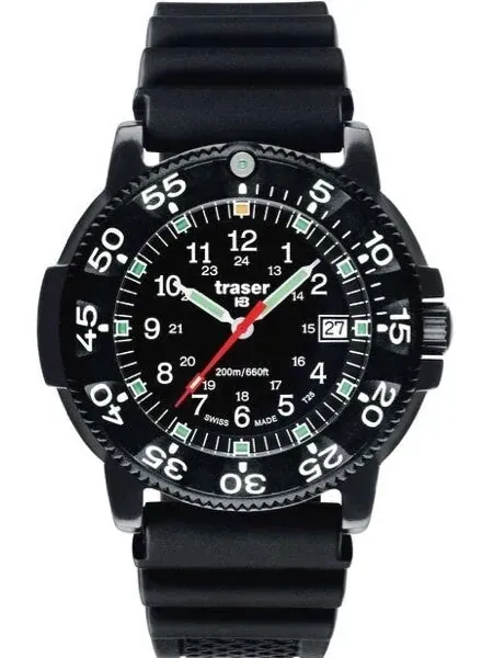 Traser 45mm Black Storm Pro Tactical Edition Black PVD Watch #P6504.930.35.01