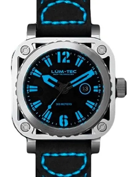 Lum-Tec G5 Watch with Sapphire Crystal and Skeletal Case Design #G5