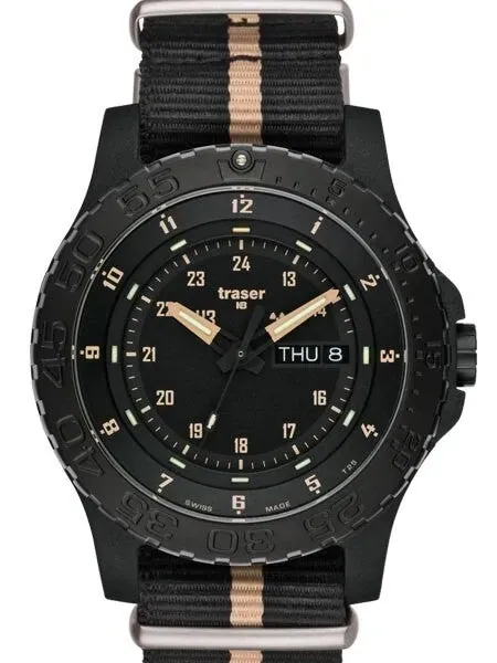 Traser Sand Military Watch with 45mm Case and Sapphire Crystal #100232