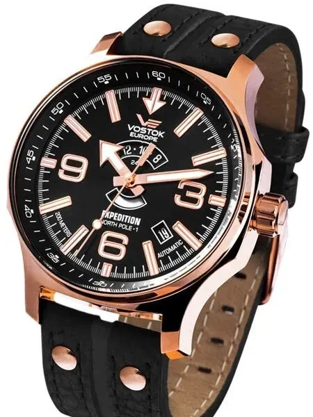 Vostok-Europe Expedition North Pole Automatic Watch with Day-Night Indicator #595B536