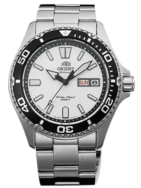 Scratch and Dent - Orient USA II White Dial Automatic Dive Watch with Sapphire Crystal #AA0200CW 1