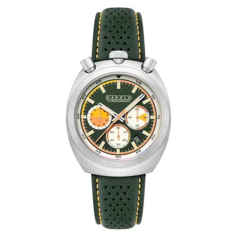 Cadola Testa Di Toro Chronograph in Speedster Green #CD-1058-03