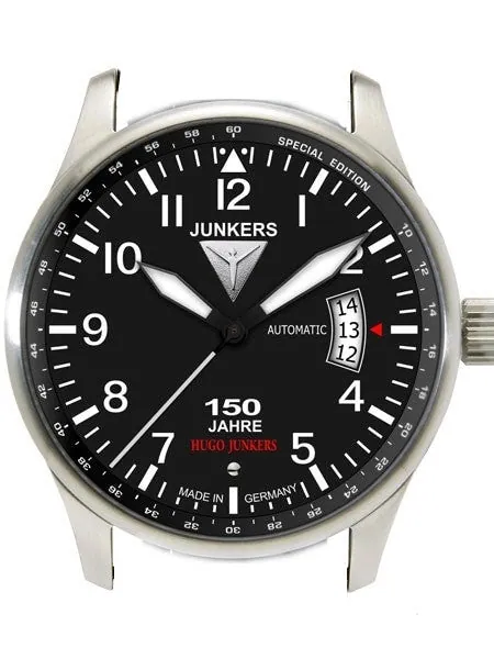 Scratch and Dent - Junkers 150 Years Hugo Junkers Anniversary Automatic Watch with Open Date #6664-2