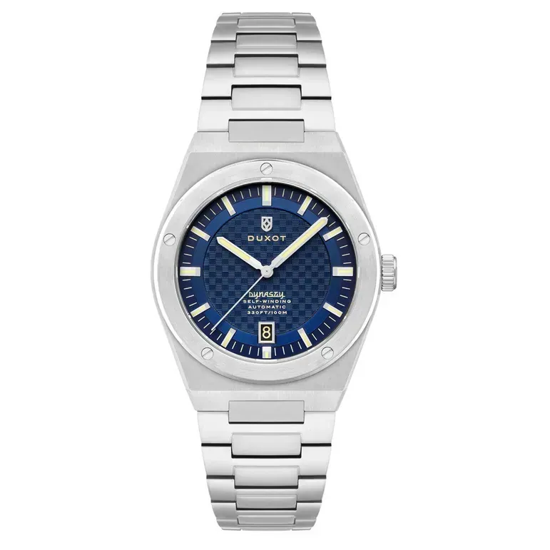 Duxot Bastia Self Winding Automatic with Blue Dial #DX-2068-44